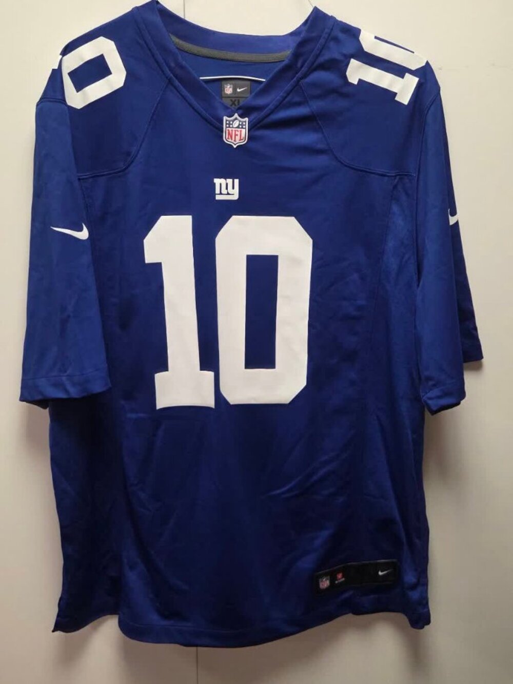 Eli Manning New York Giants Jersey Nike #10 Blue Men's XL